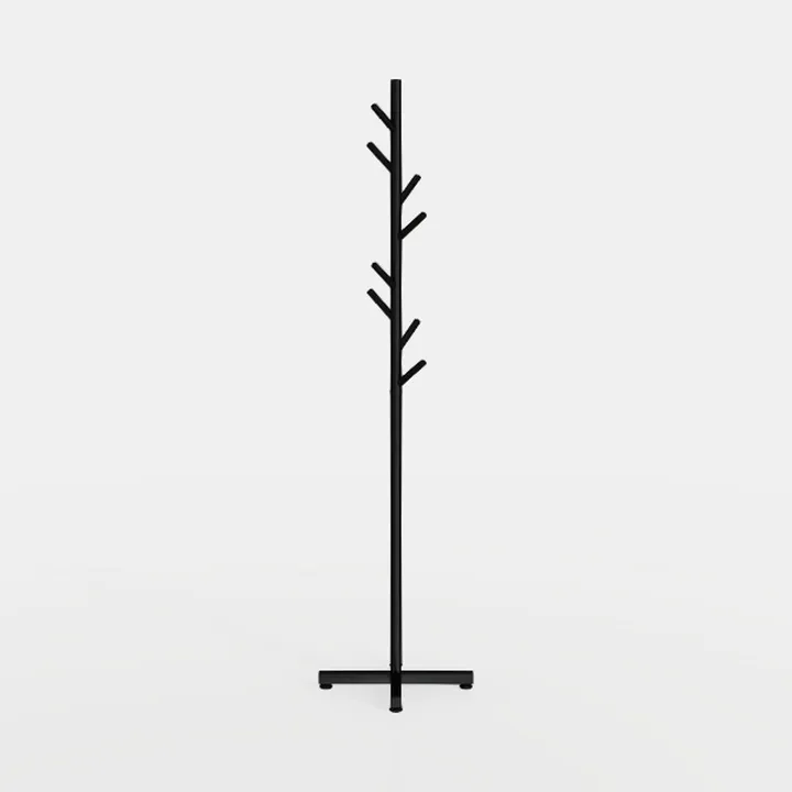Coat Rack Freestanding with Stable Square Base for
