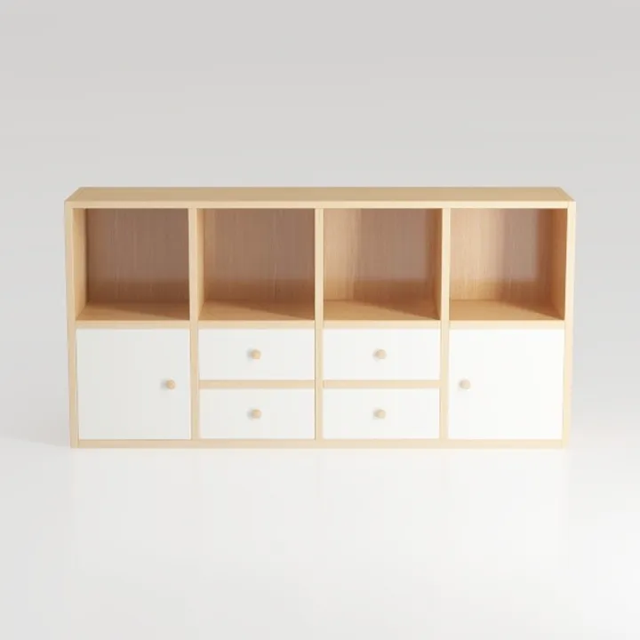 Costzon Toy Storage Organizer, Wooden Kids Toy