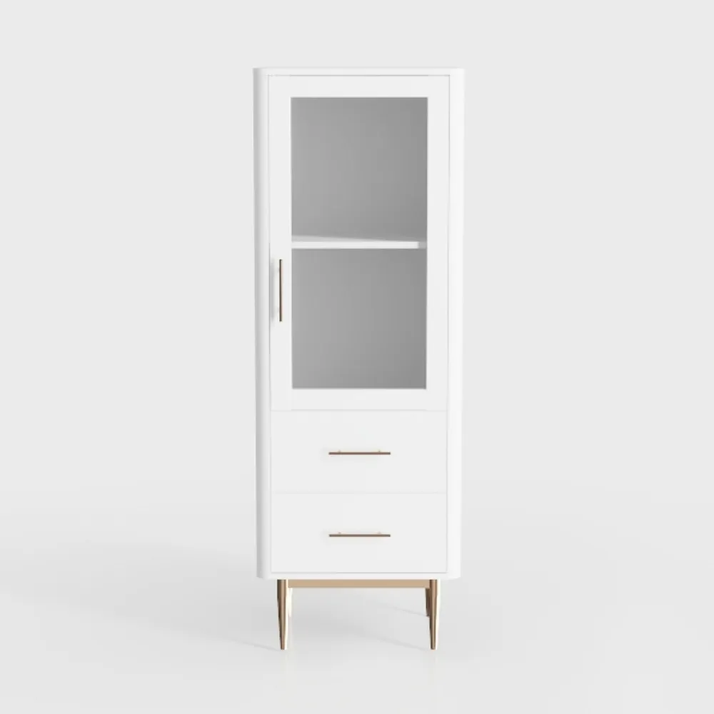 LITTLE TREE Bookcase with LED Light and Doors