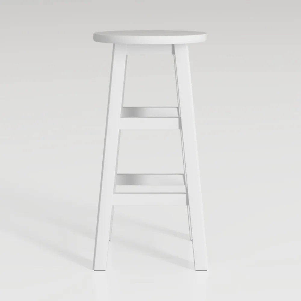 Hillsdale Moreno Wood Backless Bar Height Stool