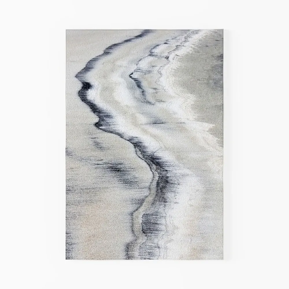 Bathroom Bird Decor Wall Art, Blue and Gray Wall