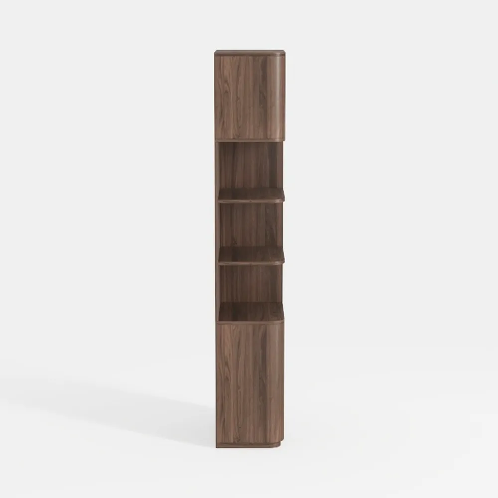 68" Tall Farmhouse Corner Cabinet, Dining Room