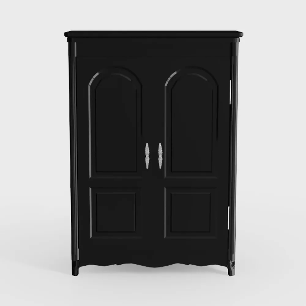 Metal Storage Cabinet with Doors and Shelves, 75"