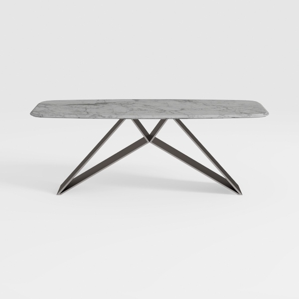 Rectangular Large Dining Table for 8, Luxury Water