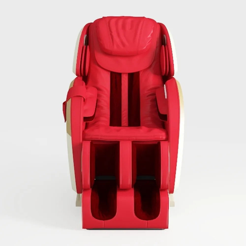 Ergonomic Office Chair with Hidden Footrest and Th