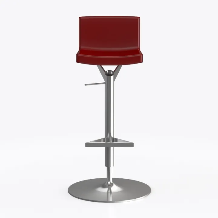 MoNiBloom Bar Stools Set of 2 PU Leather Swivel
