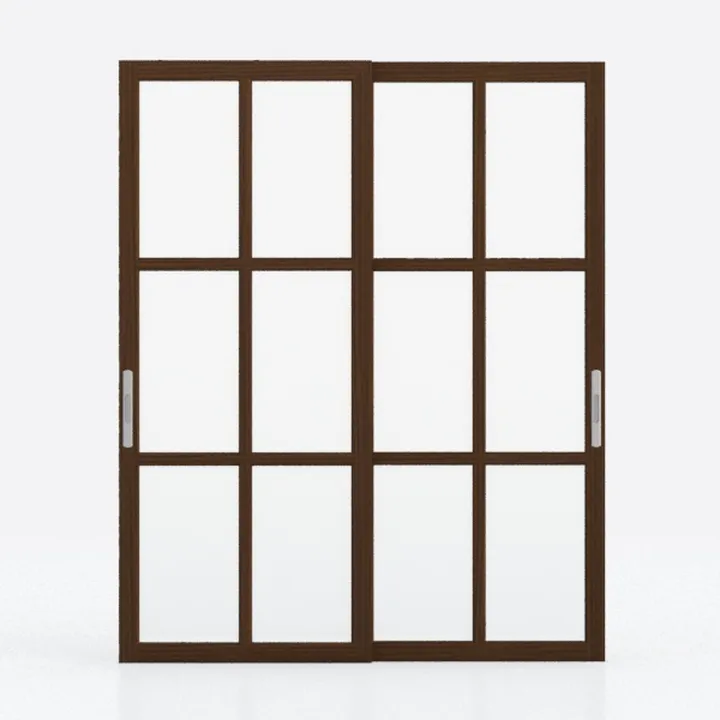 3D wooden door Y-6332 North American Oak
