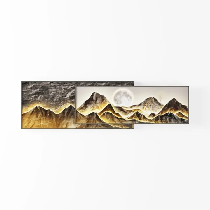 DOARTDO White Flower Canvas Wall Art White and
