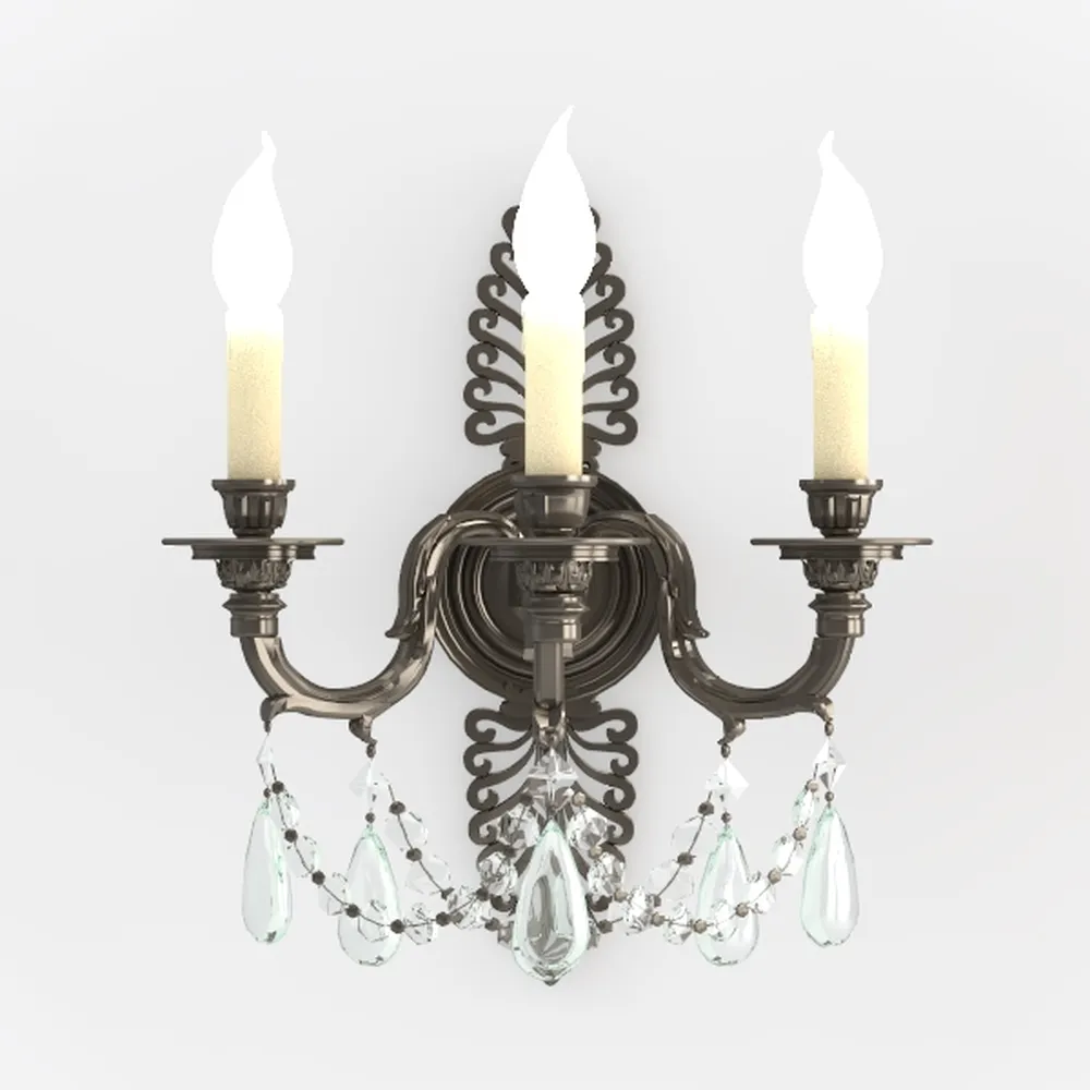 6-Light Farmhouse Candle Chandelier for Living 