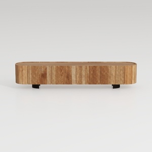 HEAH-YO Natural Sideboard Buffet Cabinet with