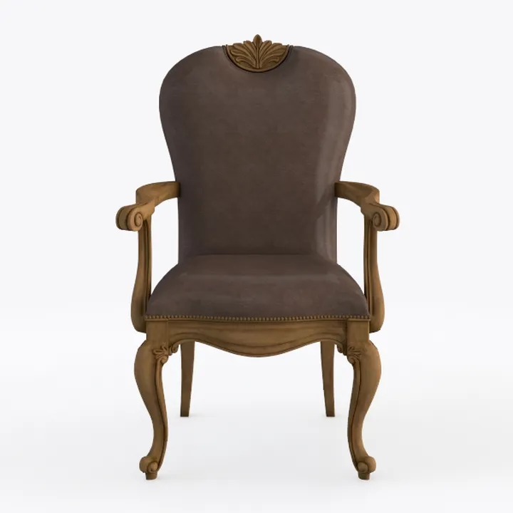 Elegant and Comfortable Beige Arm Chair Set with