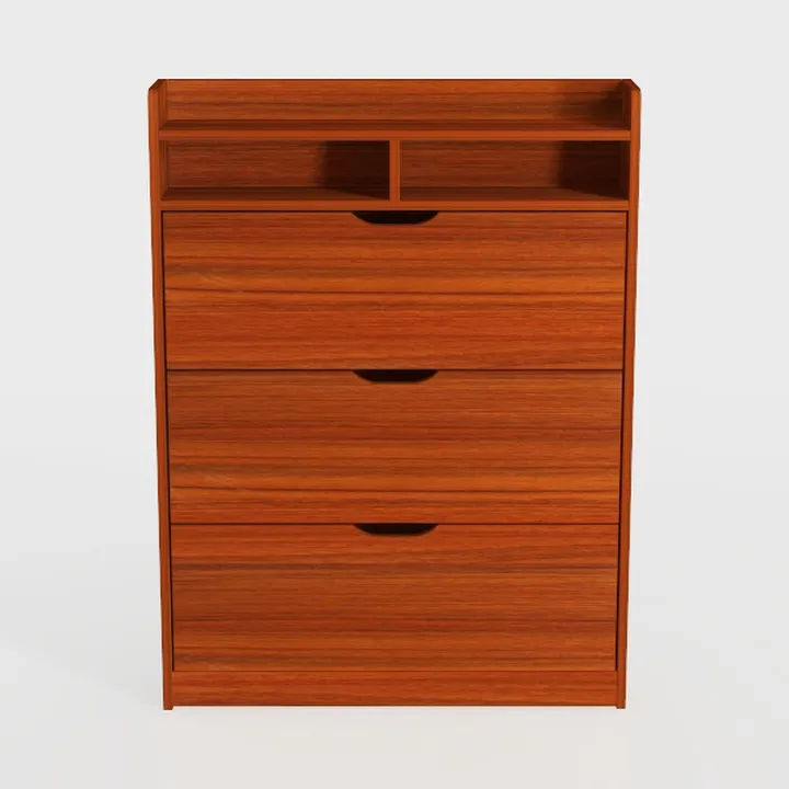Lockable Multi-Layer Side Table, Small Coffee