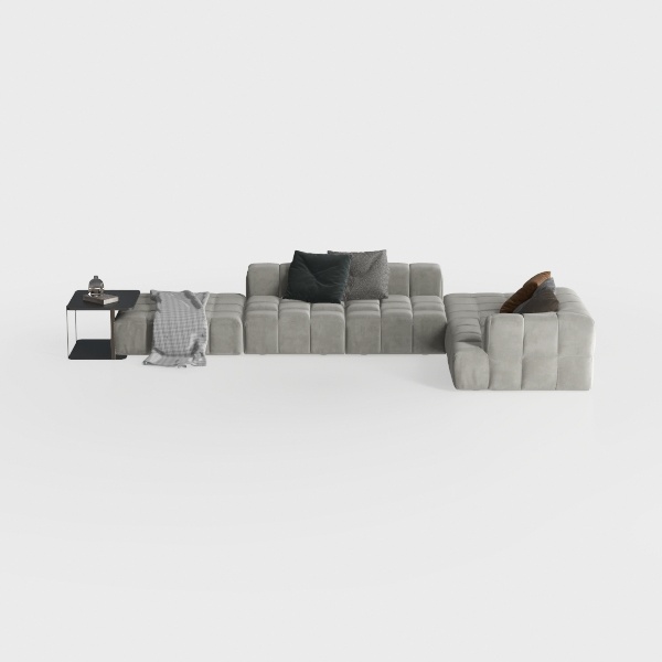 ZeHuoGe L-Shaped Sectional Couches for Living Room