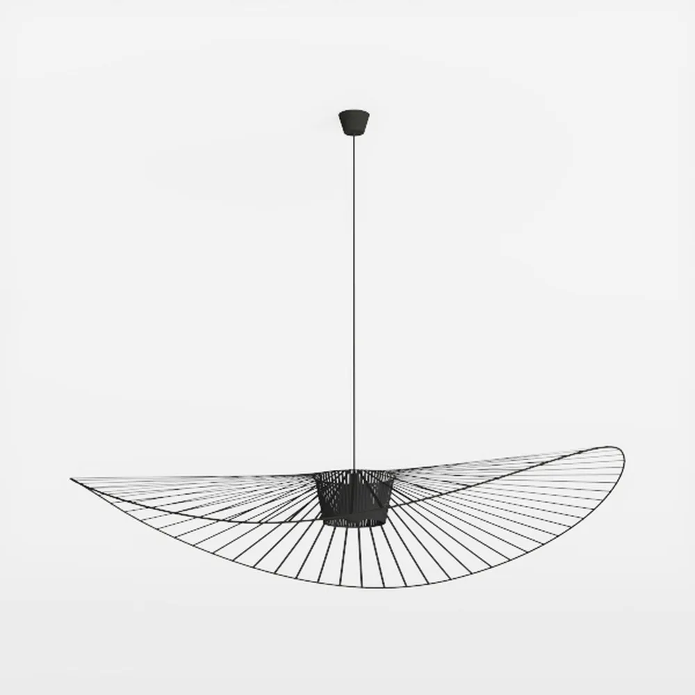 15.7in Modern Pendant Lights, Acrylic Anti Flicker