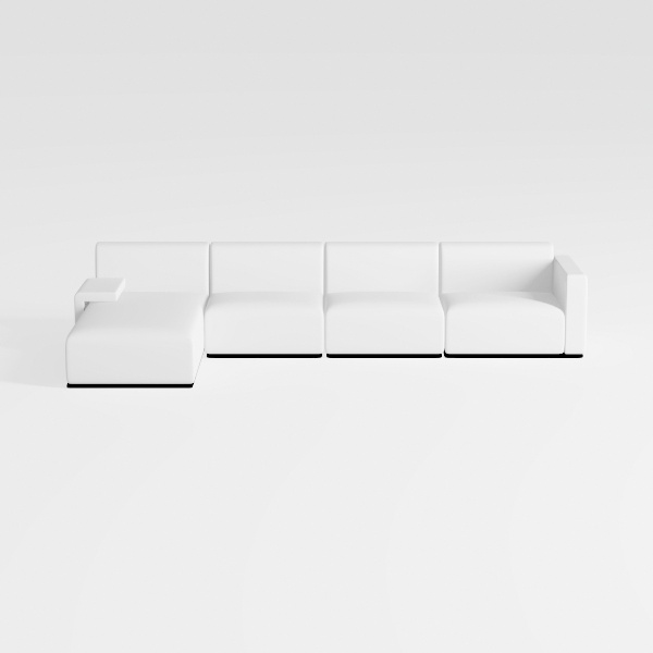 BlackJack Furniture Umbria 8 Piece Genuine Leather