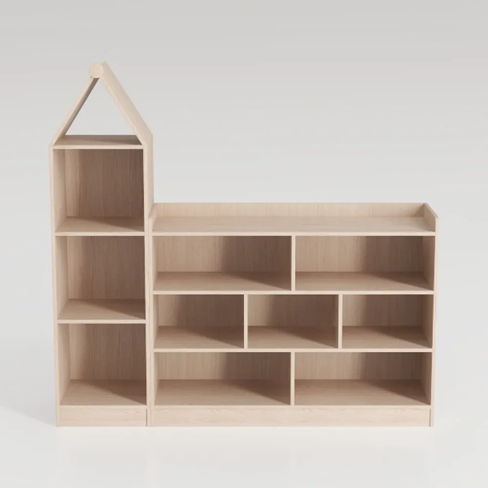 Acenova Montessori Toy Storage Shelf, Wooden