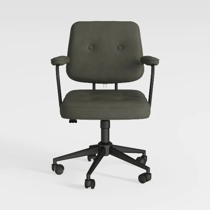 LITFAD Swivel Computer Desk Chair with Padded
