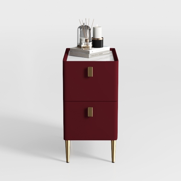 cabinet-Crimson Elegance