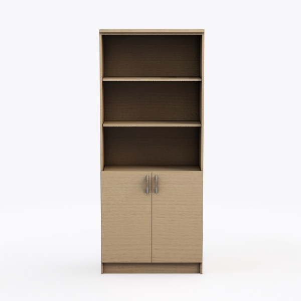 Shelves Oak Tall Standard Short Bottom Cabinet