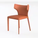 Dining Chairs Set of 2, for Indoor Kitchen Room Left 45 Degree View