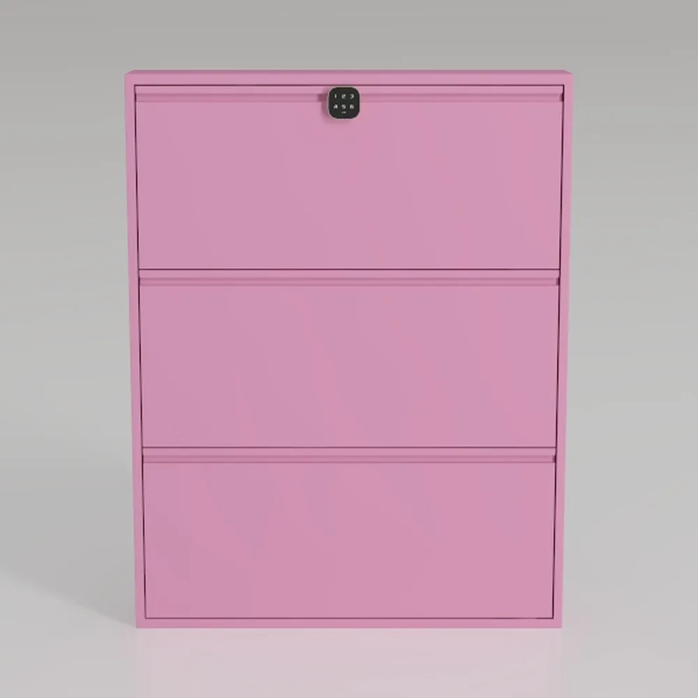 Asian Aesthetics Pink Nightstand 24" L x 18" W