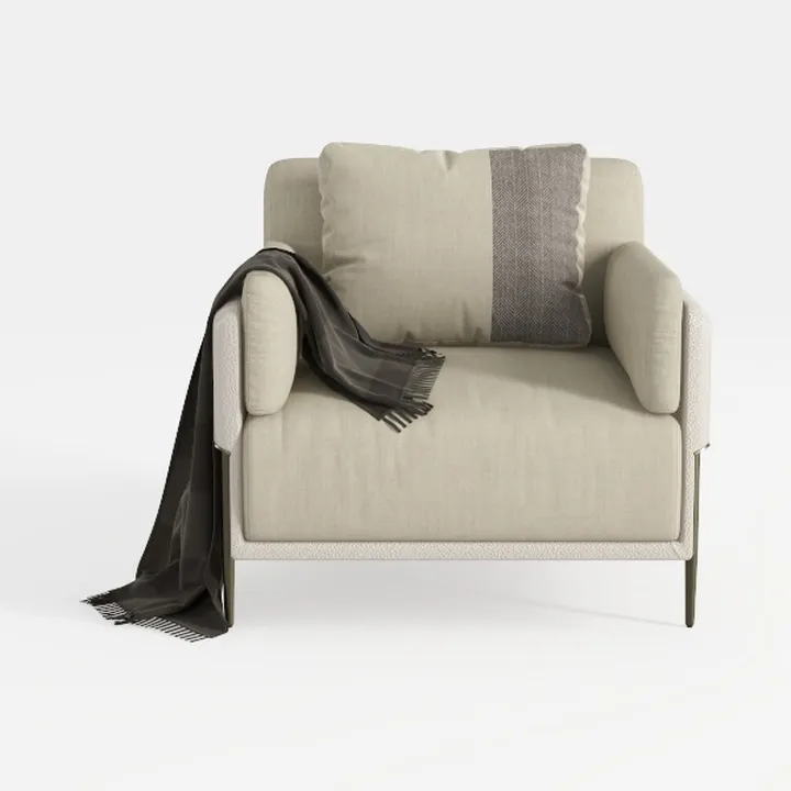 Furniliving Modern Accent Chairs Comfy Chairs with