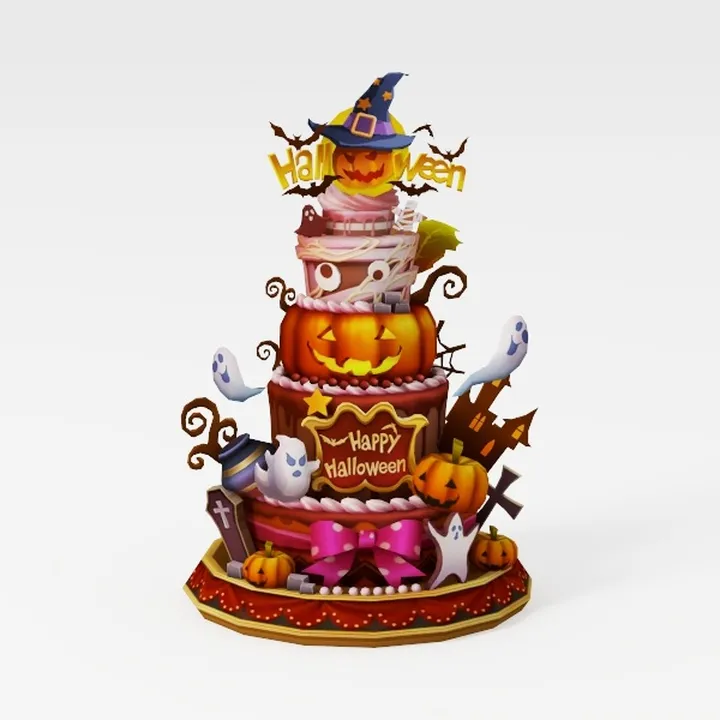 cake ornamnet-Halloween