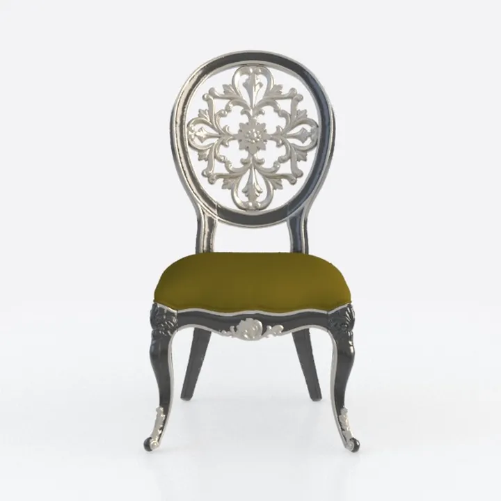 Lunarable Moss Green Office Chair Slipcover