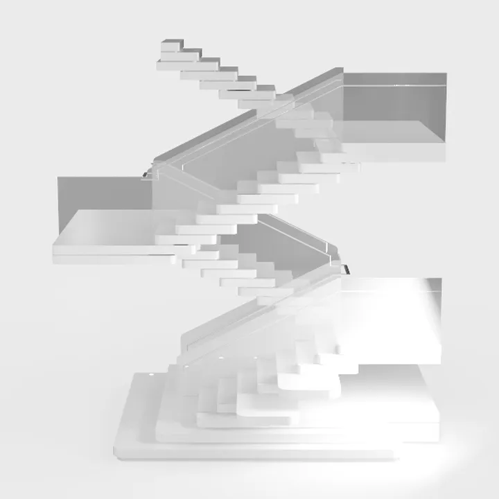 Corner stairs 26