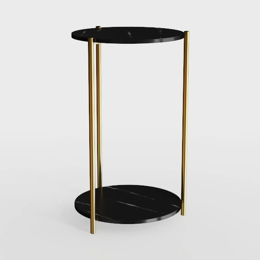 Drink Table, Weighted Base Pedestal Martini Table