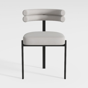 EALSON Round Upholstered Dining Chairs Set of 2