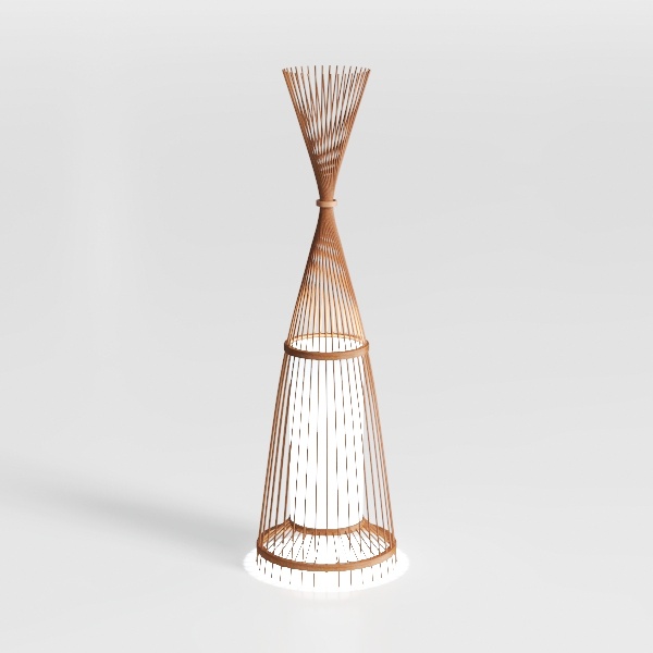floor lamp-Serene Japanese