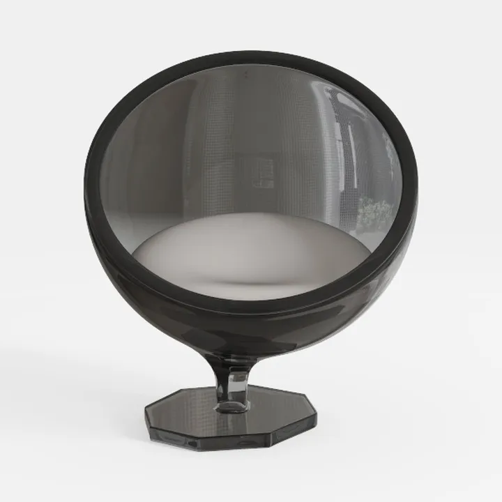 Meridian Furniture 507Black Luna Collection Modern