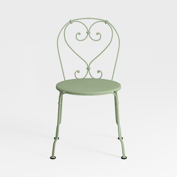 VINGLI Small Vanity Chair with Faux Fur Wheels for