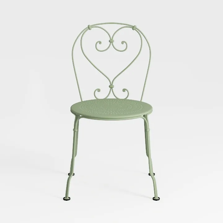 VINGLI Small Vanity Chair with Faux Fur Wheels for