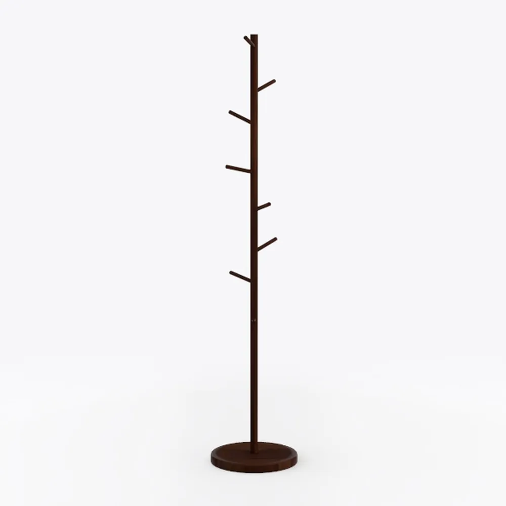 Wooden Coat Rack Rack Stand, Hall Tree Coat Tree