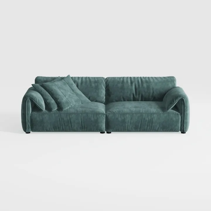 104''Sectional Cloud Couch with L Shaped Chaise,Mo