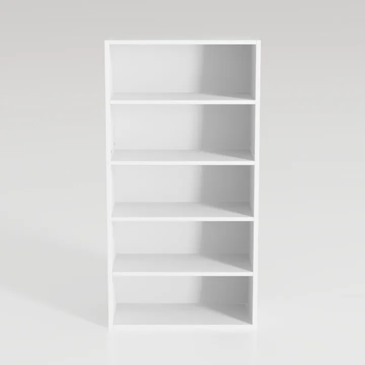 Pasir 4-Tier Open Shelf White