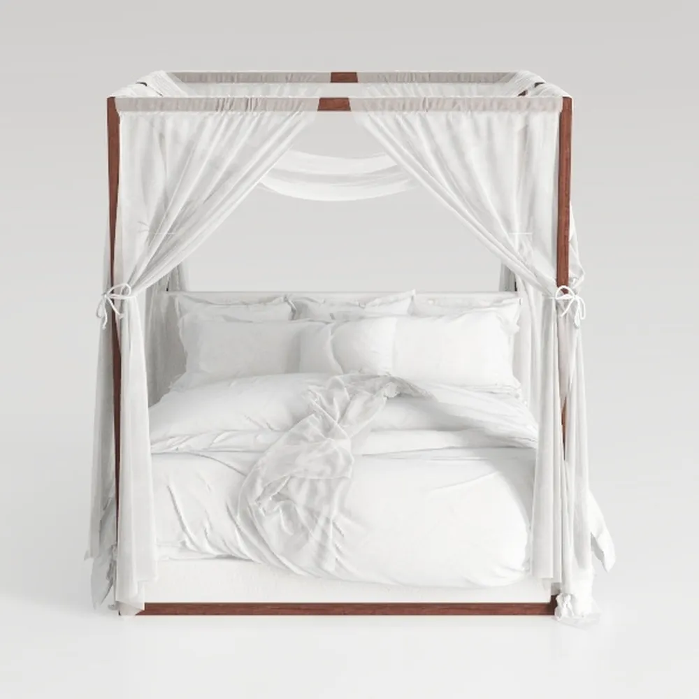 Baxton Studio Primrose Mid-Century Ivory Fluted Wo