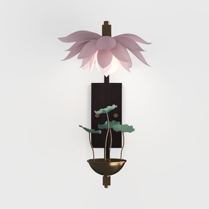 wall lamp-Serene Japanese