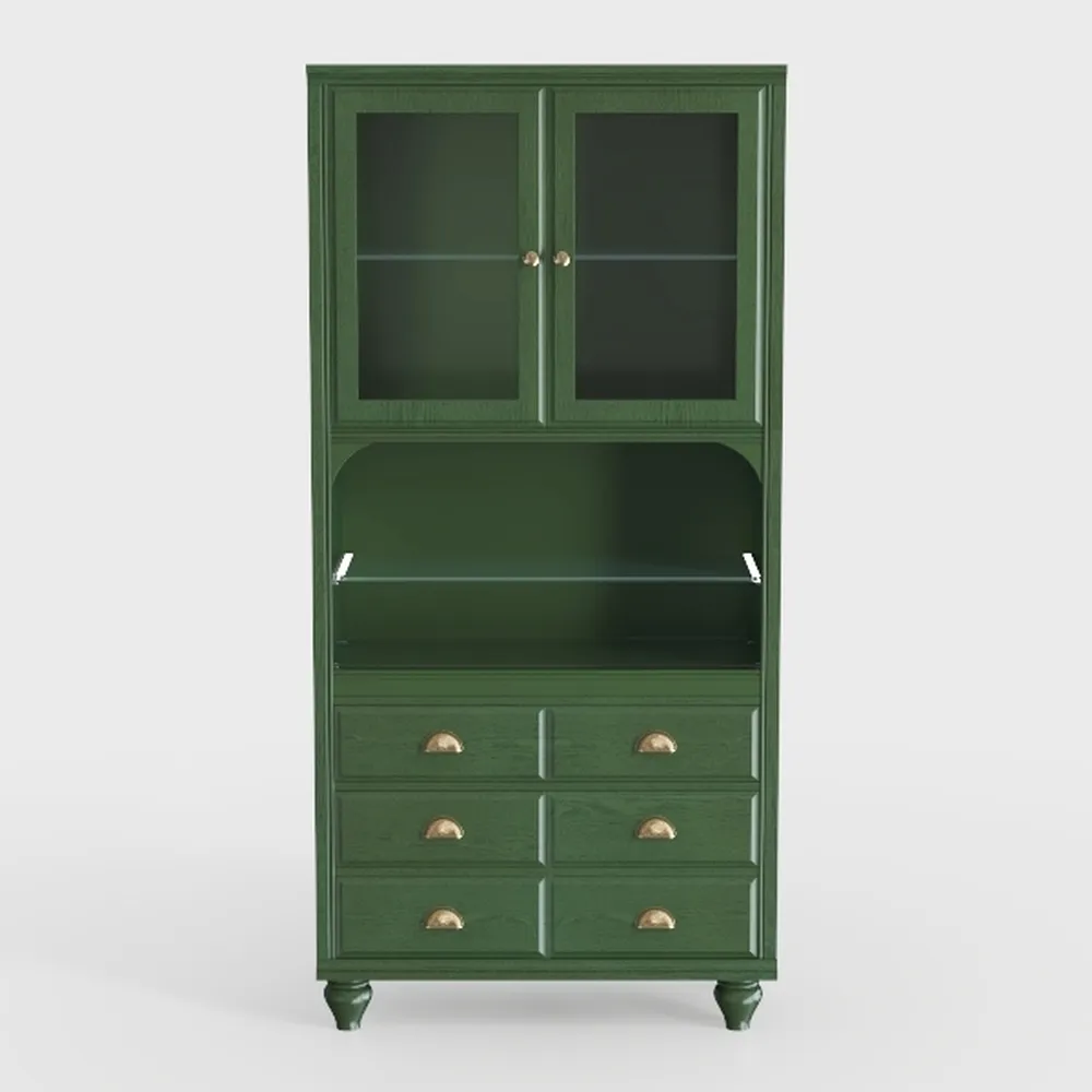 Palace Imports Solid Wood Bookcase - 6-Tier