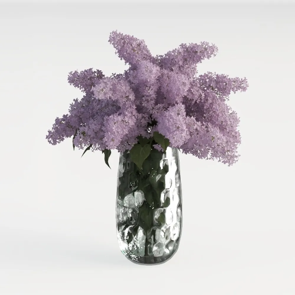 Enra Vintage vase,Green and Beige Ceramic