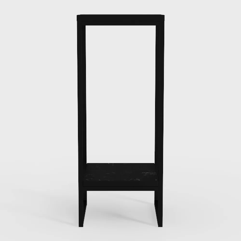 TUTOTAK Small Side Table, Narrow End Table, Skinny