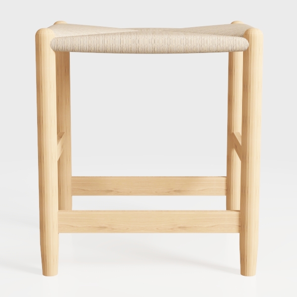 SAFAVIEH Home Collection Sijo Natural Teak Wood/Na