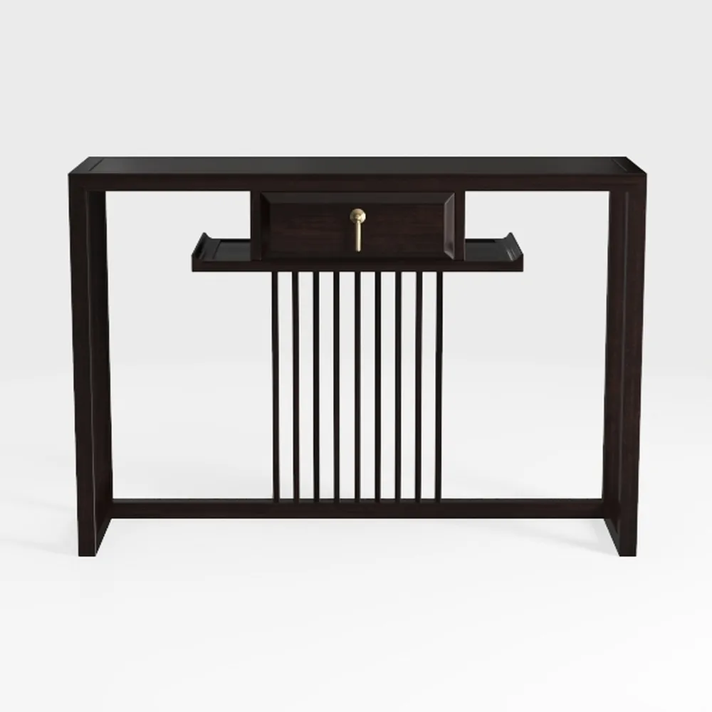 Solid Wood Computer Desk for Home Office, 42" Writ