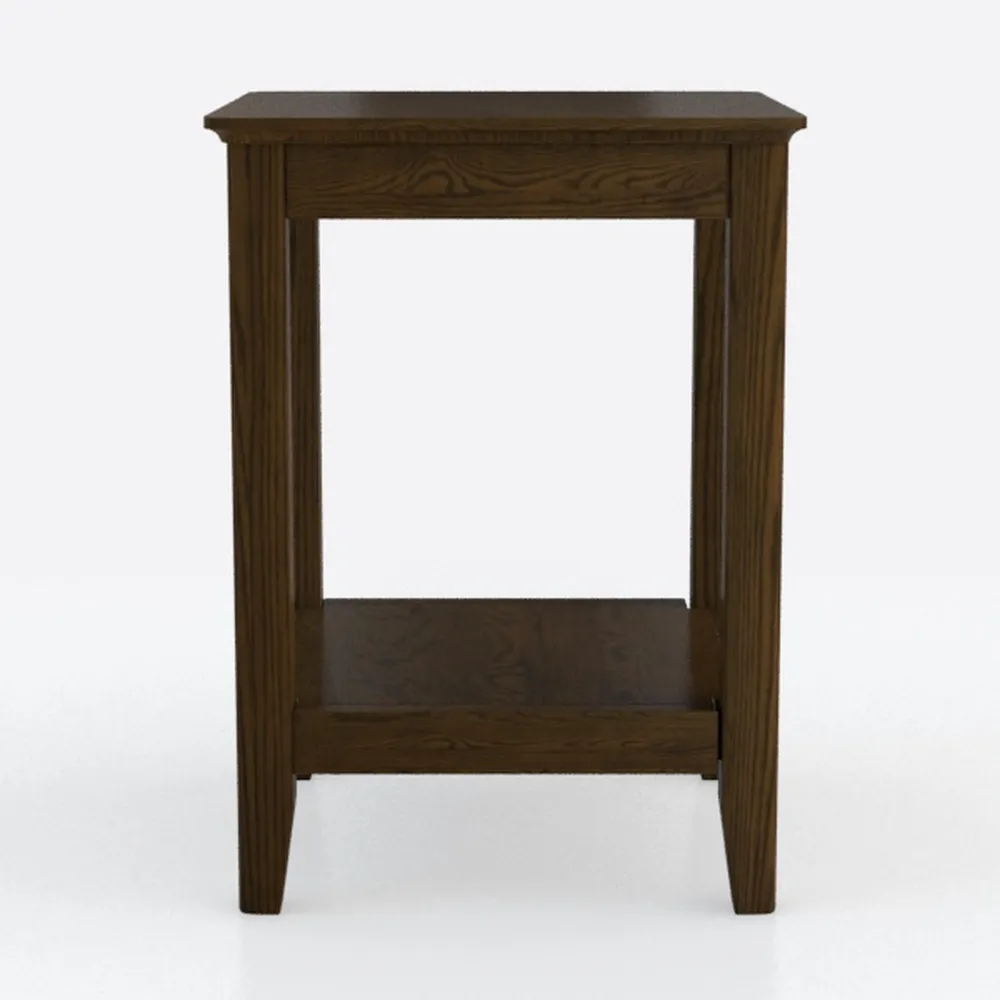 Psilvam Oversized Outdoor Side Table, 19.68" Poly