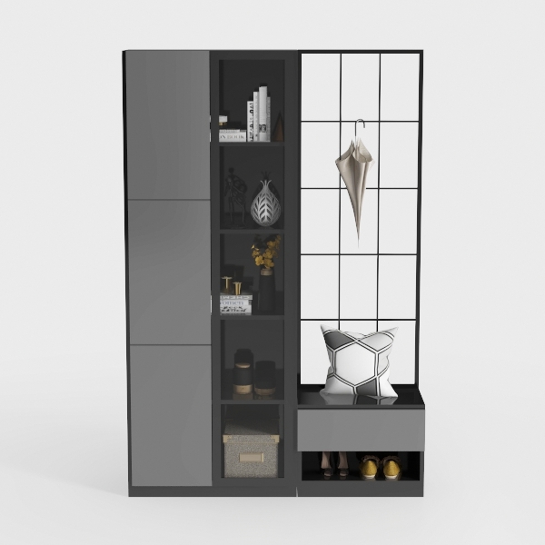 75" Tall Metal Kitchen Pantry Storage Cabinet