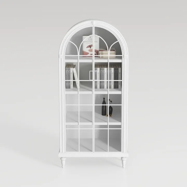 71" Tall Arched Cabinet, 5-Tier Arched Kitchen