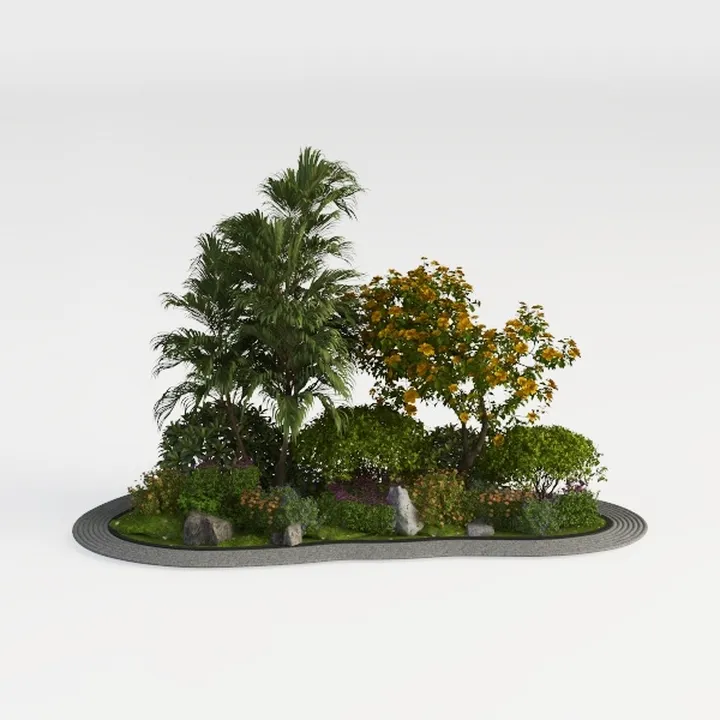perennial border-Cozy Garden