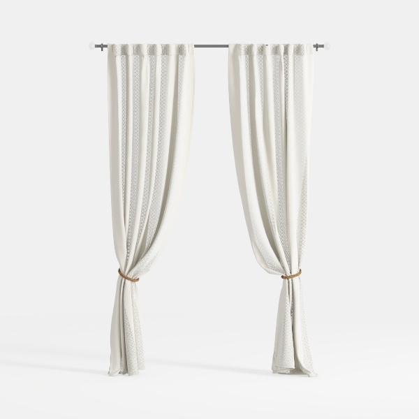 100% Blackout Curtains 84 Inch Length 2 Panels Set